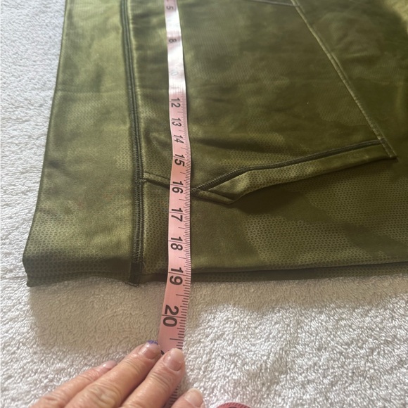 Under Armour Dark Green Hoodie with Neon Logo - Picture 11 of 14